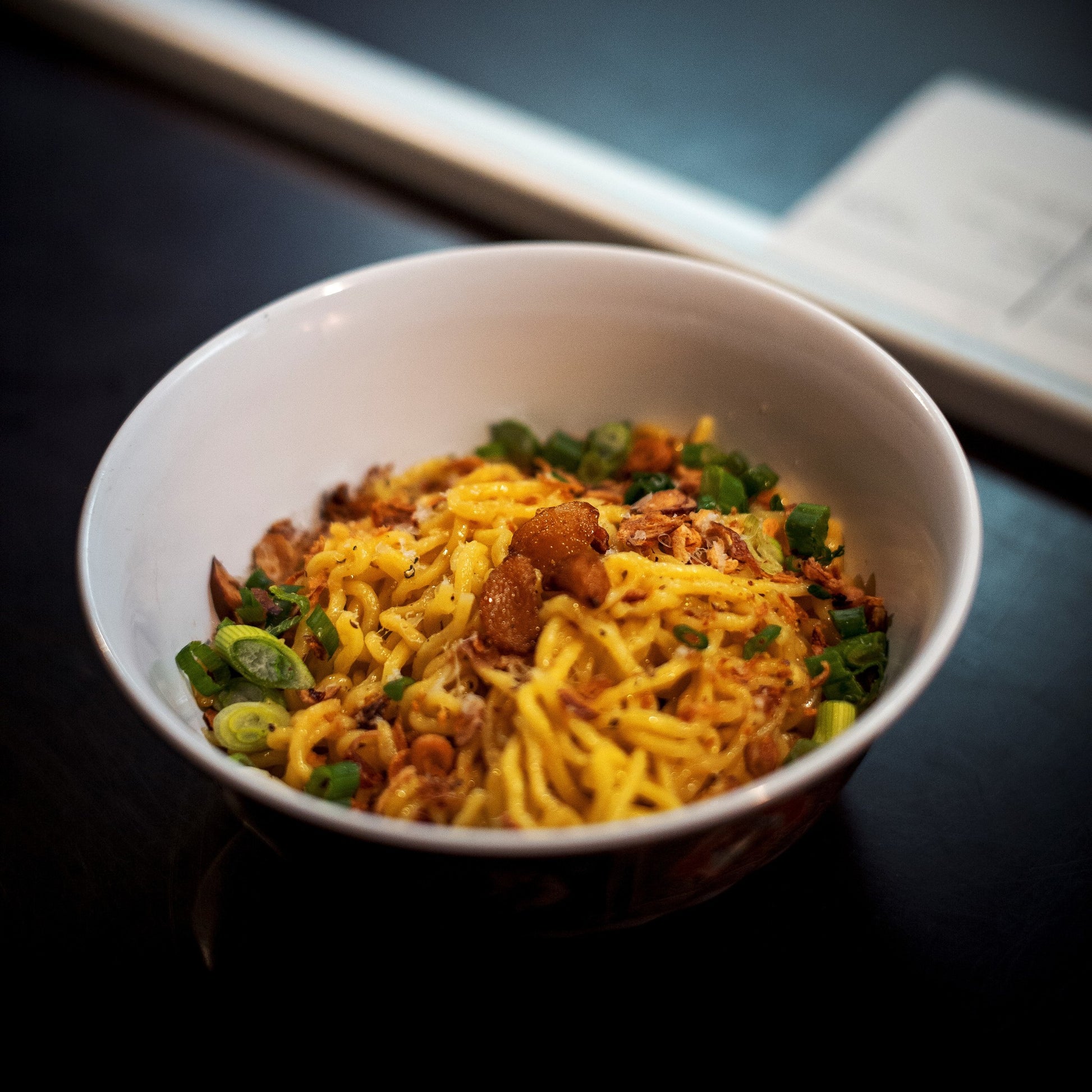 DIY frozen garlic noodles in your home kit picture from the Starry Kitchen book at Button Mash